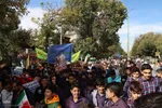 راهپیمایی حماسی مردم دارالمومنین و دارالمجاهدین همدان در یوم‌الله ۱۳ آبان‎