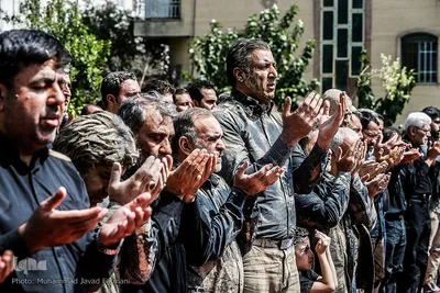 آیین عاشورایی «گِل مالی» لرستانی های مقیم تهران
