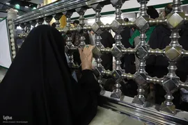 حرم امیرالمومنین علی(ع) در شب ولادت آن حضرت