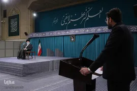 دیدار نخبگان و استعدادهای برتر تحصیلی با رهبری