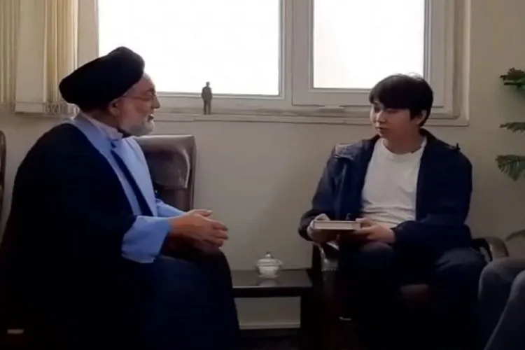 Çinli genç Hamedan'da Müslüman oldu