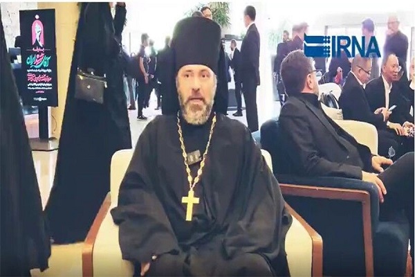 كاهن الكنيسة الأرثوذكسية الروسية: استشهاد الإمام الخامنئي(رض) زاد من قوة إيران