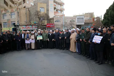 راهپیمایی محکومیت حمله تروریستی کرمان