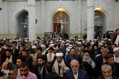 مراسم بزرگداشت آیت الله هاشمی شاهرودی در قم