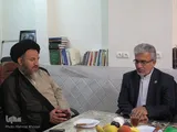 دیدار کارکنان جهاد دانشگاهی کهگیلویه و بویراحمد با آیت الله ملک حسینی