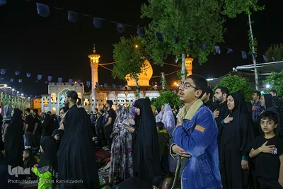 احیای شب ۲۱ رمضان در حرم شاهچراغ(ع)