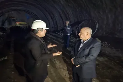 بازدید استاندار مازندران از تونل مکارود و جنگل درگیر آتش الیت