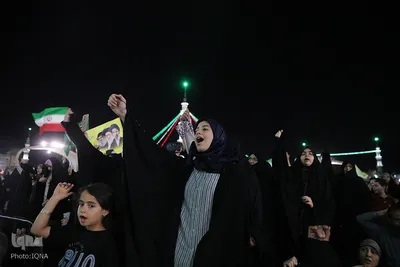 حال و هوای جمکران در شب عید مباهله