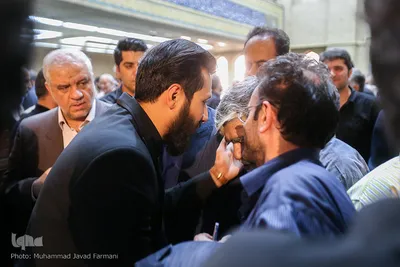 مراسم ترحیم حبیب اله کاسه ساز