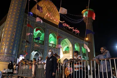 جشن میلاد امام رضا(ع) در سید علاءالدین حسین(ع) شیراز