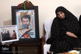 مادر شهیدان داود و مجید کشتکار سهی