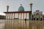 باران اردیبهشت در حرم شاهچراغ(ع)