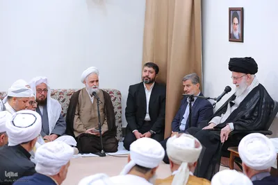 دیدار جمعی از علما، امامان جمعه و مدیران مدارس علمیه اهل سنت سراسر کشور