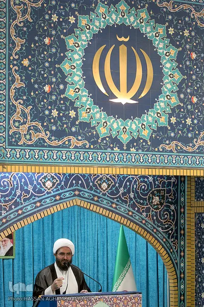 نماز جمعه تهران به امامت حجت‌الاسلام و المسلمین محمد جواد حاج علی‌اکبری