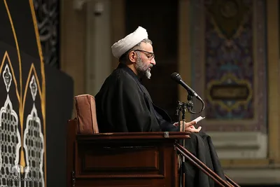 مراسم عزادای شب تاسوعا در حسینیه امام خمینی(ره)
