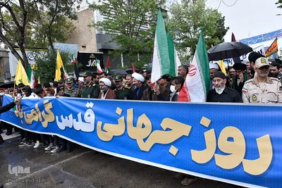 راهپیمایی روز قدس در بجنورد