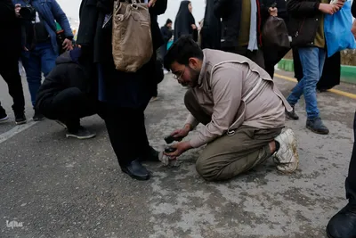 مواکب مسیر منتهی به مسجد جمکران