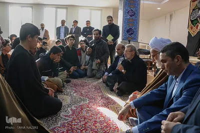 بازدید رئیس مجلس شورای اسلامی از حوزه علمیه خاتم‌الانبیاء(ص) استان مرکزی