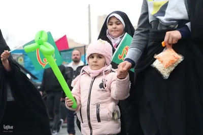 راهپیمایی منتظران ظهور در سمنان