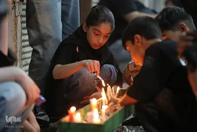 مراسم شام غریبان حسینی در قم
