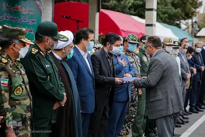 مراسم صبحگاه عمومی ناجا در مشهد
