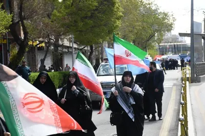 حضور دانشگاهیان دانشگاه تبریز در اربعین قائد شهید امت