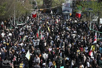 راهپیمایی روز قدس در قم 