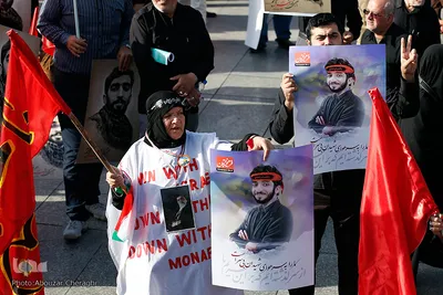 مراسم تشییع پیکر مطهر شهید محسن حججی در تهران