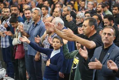مراسم عزداری شب شهادت امام جعفر صادق علیه السلام در سوّمین حرم اهل‌بیت علیهم السلام‎