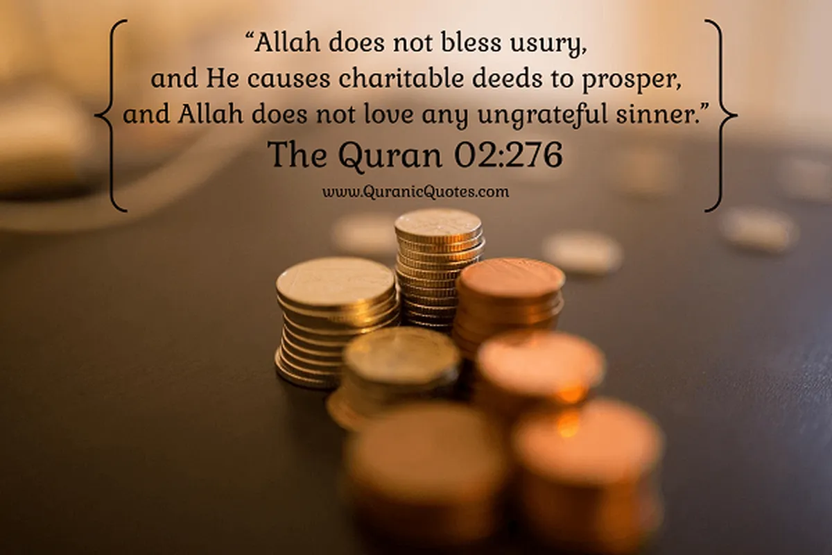 Usury and Instability in Social System According to Quran  