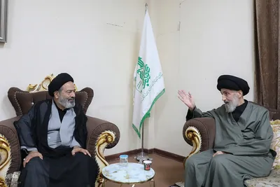 بازدید مسئولان حج و زیارت از خدمات به زائران در مسیر مشایه و کربلای معلی