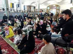عزاداری و اجتماع حماسی نوجوانان و جوانان امام رضایی در اهر