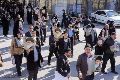 راهپیمایی مردم اصفهان در حمایت از اقدامات سپاه و مردم فلسطین