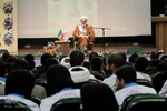 آئین تجلیل از روحانیون و اعضای کانون‌های طلاب امدادرسان در اراک
