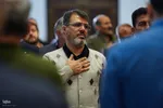 مرثیه سرایی حاج صادق آهنگران در رثای شهادت حضرت فاطمه سلام‌الله‌علیها