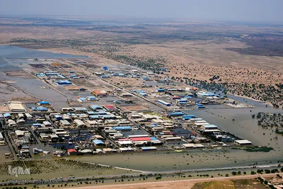 تصاویر هوایی مناطق سیل زده خوستان