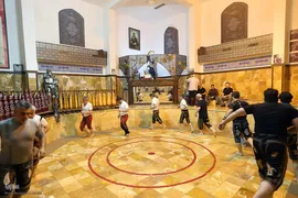 آیین پهلوانی در گود زورخانه