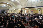 عمامه گذاری طلاب در روز میلاد امام حسین(ع)