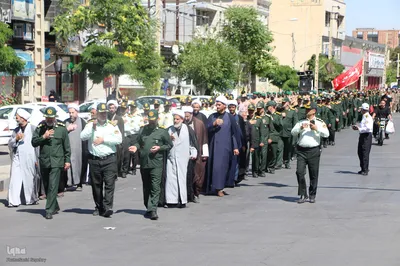 دسته عزاداری در ملایر
