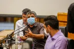 دیدار عنایت الله رحیمی استاندار فارس با خبرنگاران