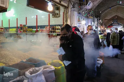 ضدعفونی معابر شهری تبریز