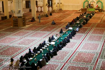 محفل انس با قرآن در حرم حضرت شاهچراغ (ع)