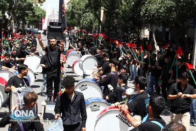 مراسم سنتی عزاداری اربعین حسینی در اهر