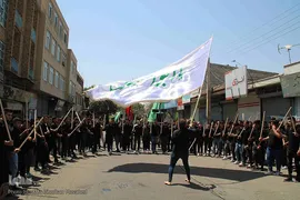 عزاداری تاسوعای حسینی در اهر