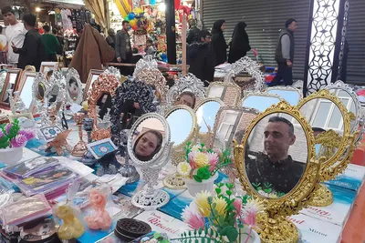 بازار خرید عید در اهر‎