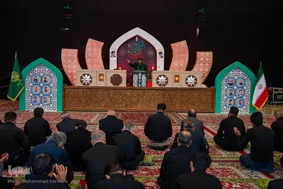 ظهر شهادت حضرت علی علیه السلام در حرم شاهچراغ