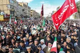 عزاداری مردم اهواز در چهارمین تجمع بزرگ شهادت قائد امت
