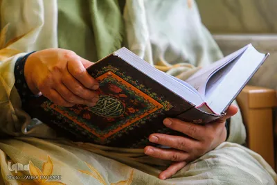 آیین جزء خوانی قرآن کریم مسجد حاج آقا صابر/عکاس:زهرا بهرامی 