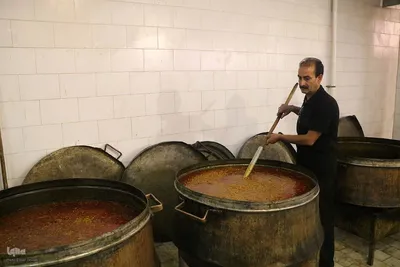 عزاداری هیئت های مذهبی در محله پنبه کاران یزد‎