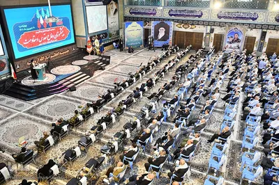 مراسم تجلیل و تکریم پیشکسوتان دفاع مقدس و مقاومت آذربایجان غربی